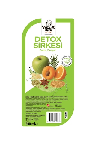 Detox Sirkesi 500 Ml