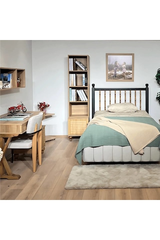 Pera Wood Çalışma Masası Riviera Renk Mdf Gürgen Ağacı Ayaklı Diğer