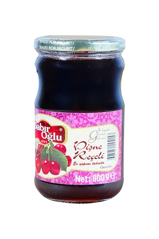 Sabıroğlu Vişne Reçeli Net 800 Gr Kavanoz