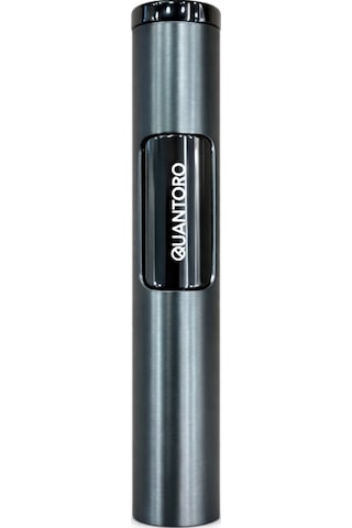 Quantoro Tek Torch Pürmüz Gunmetal-siyah Metal Puro Çakmağı - Trz1051