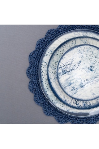 Güral Porselen Atina 24 Parça Yemek Seti Reaktif Dg 1502