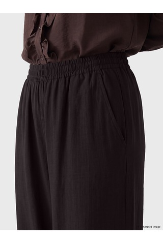 Lcw Comfort Kahverengi Beli Lastikli Kadın Jogger Pantolon