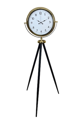 Luxury Gold Tripod Ayaklı Saat Çok Renkli