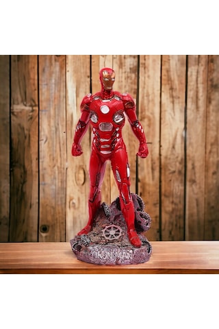 Avengers Ironman Demir Adam Koleksiyon Karakter Figür Oyuncak & Dekoratif Biblo Büyük Boy 28 Cm. B