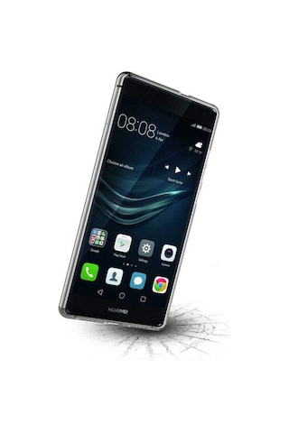 Huawei P10 Lite Kılıf Kamera Korumalı Şeffaf Kalın Üstün Koruma Silikon Ata Pro Tech