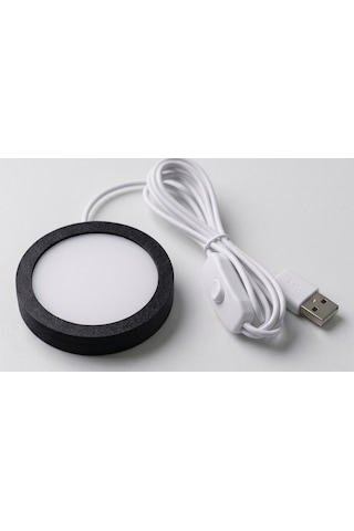 Led Lamp - Kit 001 Uyumlu 3d Yazıcı Lamba Donanım Kiti Gün Işığı Bambu Lab Mh001 Tam Uyumlu + Şarj Adaptörü Hediyeli Siyah