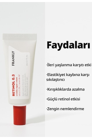 %03 Retinol İçeren   Ve Yenileyici Retinol Krem 20ml