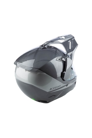 Klim X1 Alpha Carbon Korumalı Adv Kask Metalik Gri