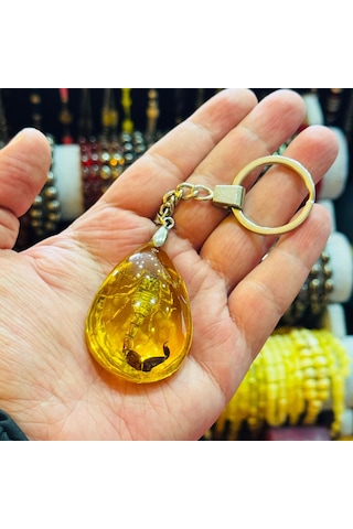 Özel Seri Kaliteli Kehribar Anahtarlık Hcz-model Ytrvvn