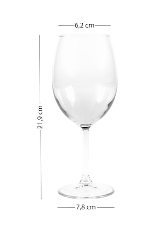 Rakle Astoria Kristalin Cam 4'lü Kadeh Seti 540 Cc Renkli