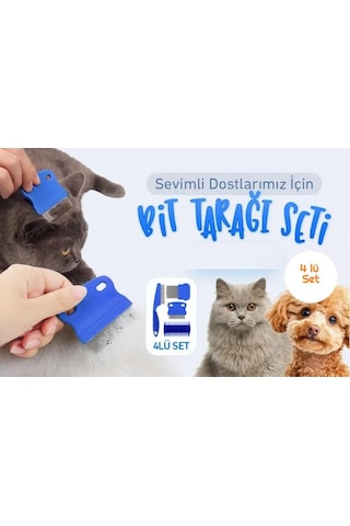Süslüpati Bit Tarağı Seti 4 Parça