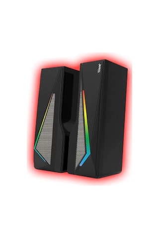 Jedel S-550 Rgb Işıklı 2.0 Multimedia Hoparlör - Soundbar Ve Oyuncu Hoparlörü