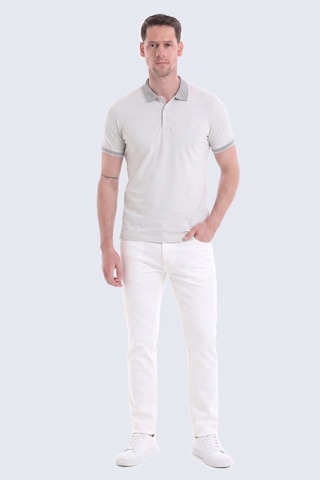Hatemoğlu Gri Regular Fit Düz Polo Yaka Tişört 3536etc22c03 Ag1 Gri