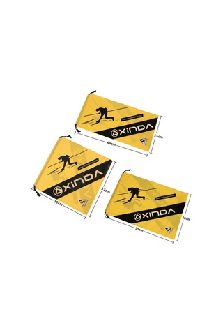 Xında 2 Adet Dış Mekan Ekipmanları Halat Koruyucu Çantalar Saklama Çantaları Paketi Kaya Tırmanışı Çantası 49 X 25 Cm Çok Renkli