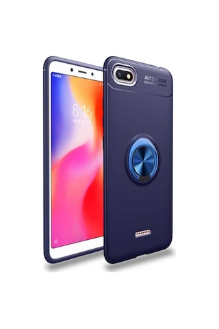 Xiaomi Redmi 6A Kilif Yüzüklü Magnetli Ravel Case 389753600