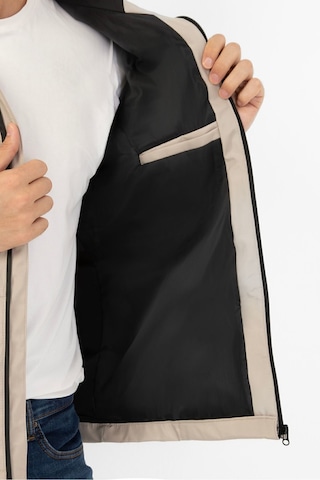 Erkek Taş İçi Astarlı Kanguru Cepli Su Ve Rüzgar Geçirmez Kapüşonlu Cepli Yağmurluk Taş