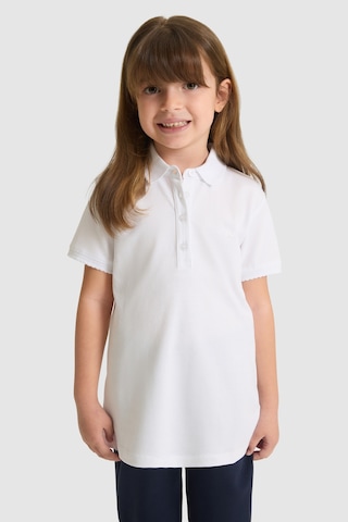 U.s. Polo Assn. Kız Çocuk Beyaz Tişört Basic 50328218-vr013