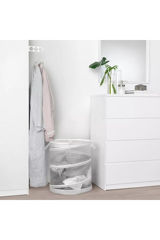Ikea Fyllen Çamaşır Sepeti, 79 Litre, Beyaz Ikea 223088455 Beyaz