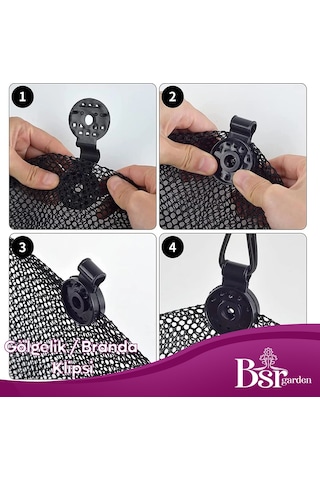 Bsr Garden Gölgelik Klipsi 100 Adet