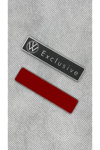 Volkswagen Uyumlu Exclusive 2 Adet Çamurluk Amblem
