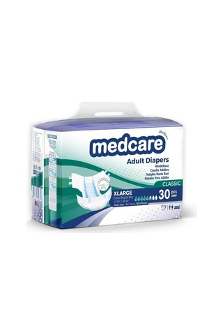 Medcare Classic Yetişkin Hasta Bezi XL 4 x 30'lu