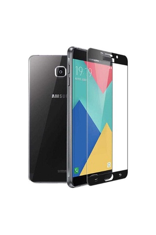 Samsung Uyumlu Galaxy A7 2017 Zore Kenarları Kırılmaya Dayanıklı Cam Ekran Koruyucu