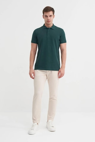 Cazador Erkek T-shirt Polo Yaka Koyu Yeşil 4613 Yeşil
