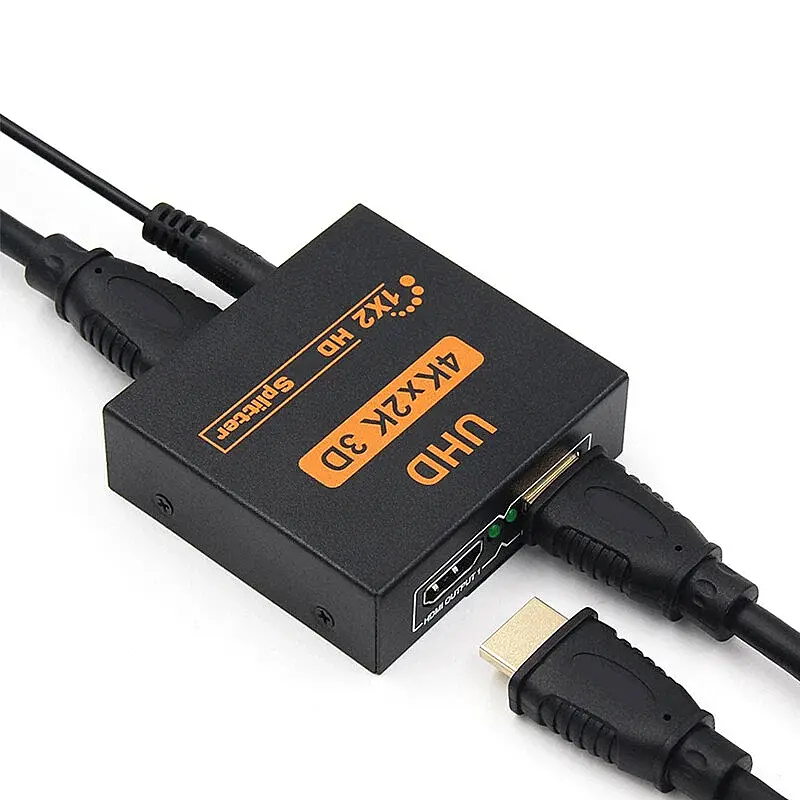Molix Mx-5002 1 Giriş 2 Çıkış 4k Hdmı Splitter - Ultra Hd Görüntü Çoklayıcı Ve Sinyal Yenileyici
