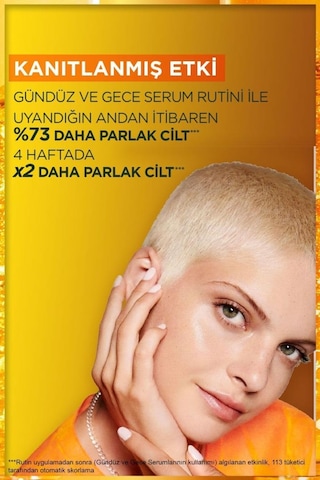 Garnier C Vitamini Süper Aydınlatıcı Serum 30 ML + Aydınlatıcı Gece Serumu 30 ML