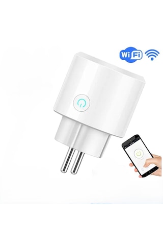 Mini Elektrik Wifi Akıllı Priz Soket Duvar Çok Uzaktan Kumanda