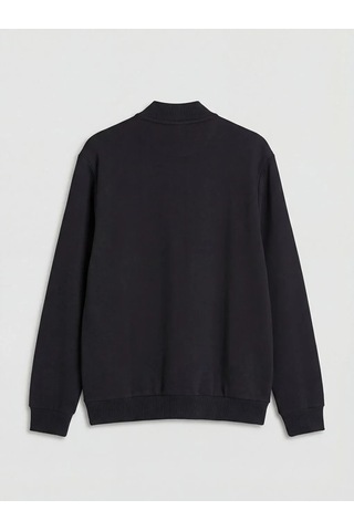 Lc Waikiki Antrasit Dik Yaka Erkek Fermuarlı Sweatshirt