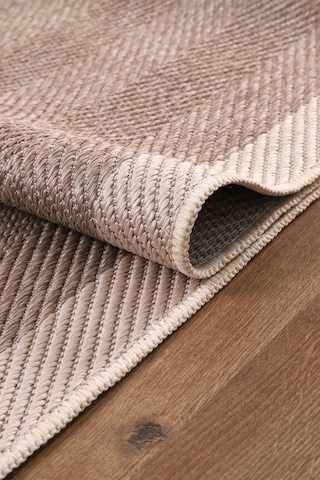 Elit Premium Sisal Jut Halı 1405 Hav Ve Toz Yapmaz Bordürlü Halı Bej-krem Bej - Krem