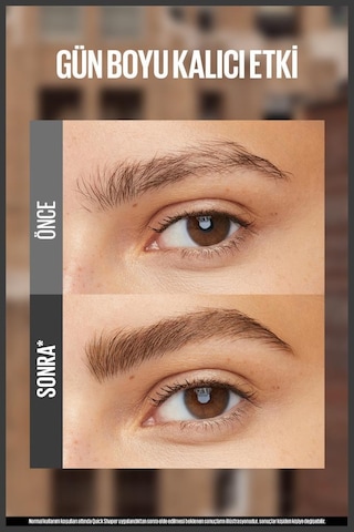 Maybelline Ny Quick Shaper Kaş Şekillendirici Kalem - 03 Soft Brown 3600531718312-11120 03