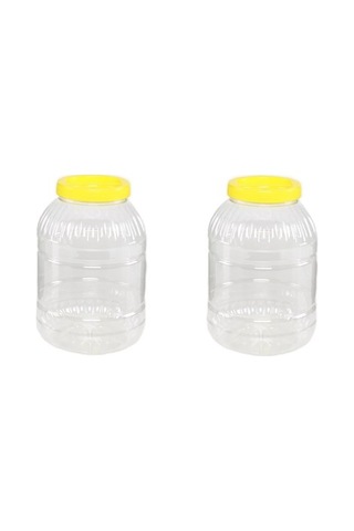 Pet Kavanoz 5 Litre 2 Adet