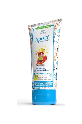 Babyton Bebek Ve Çocuklar İçin Suya Dayanıklı Güneş Koruyucu Krem 100 Ml