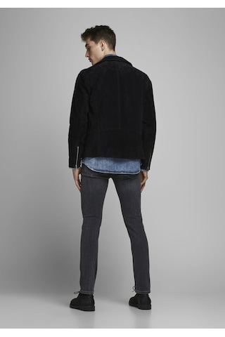 Jack & Jones Slim Fit Düşük Bel Siyah Erkek Kot Pantolon 12159030 Siyah