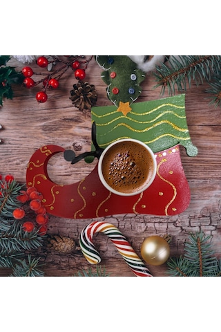 Elf Noel Ayakkabısı Şeklinde Sunumluk - Yılbaşı, Noel, Özel Etkin Diğer