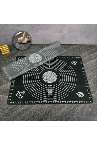 Noksi Hamur Matı, Kaymaz, Silikon Hamur Açma Ve Hamur Kesme Matı Nks168