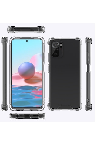 Xiaomi Redmi Note 10s Kılıf Zore Nitro Anti Shock Silikon Kılıf