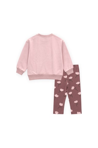 Cigit Taytlı Mevsimlik T-shirt Takım 1-7 Yaş Pudra Pembe