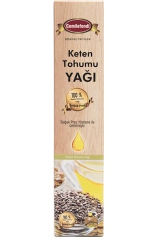 Cemilefendi Keten Tohumu Yağı 250 ML