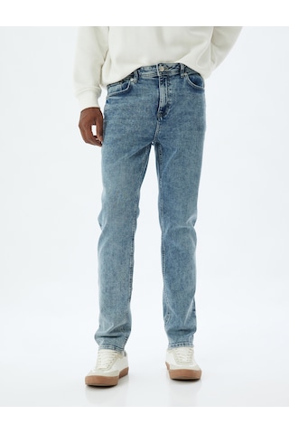 Koton Slim Fit Kot Pantolon - Brad Jean Açık İndigo 5wam40050nd Açık İndigo