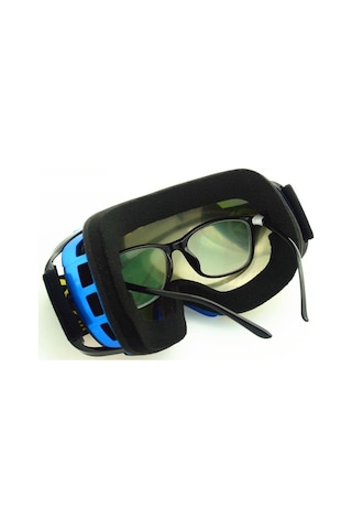 Schulzz UV400 Korumalı Antisis Özellikli 3 Katmanlı Aynalı Snowboard Kaya Gümüş