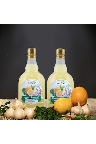 Emr Kervan Limon&Sarimsak&Maydanoz Kürü 1000 ML x 2 Adet Emr Kervan Limon&Sarimsak&Maydanoz Kürü 1000 ML x 2 Adet