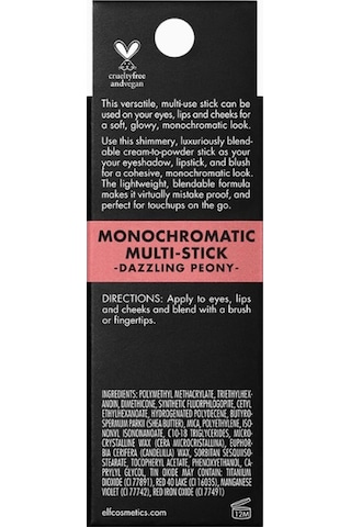 E.l.f. Monokromatik Multi Stick Göz Dudak Ve Yanak Için Kremsi Allıklar Şakayık