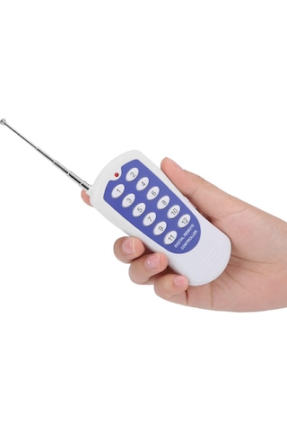 433mhz Kablosuz Uzaktan Kumanda 12 Buton Teleskopik Anten Garaj