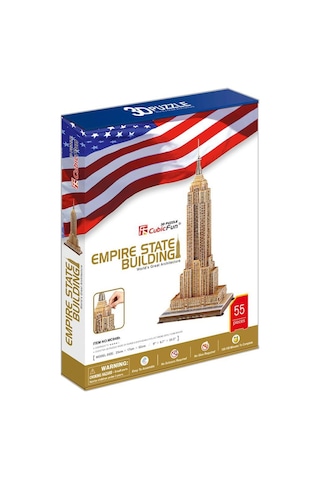 Cubic Fun Empire State Building 3D Puzzle