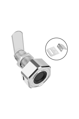 Createtech Parmak İzi Çekmece Kilidi, 30mm Biyometrik Kilit, Dıy Gece Sehpası Ve Mobilya Dolabı İçin