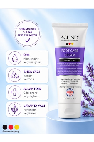 Aclind Ayak Kremi 75 ML