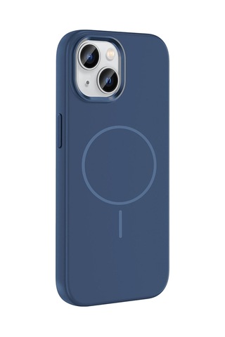 Apple Uyumlu iPhone 15 Kılıf M-safe Şarj Özellikli Metal Kamera Çerçeveli Zore Edi Silikon Kapak